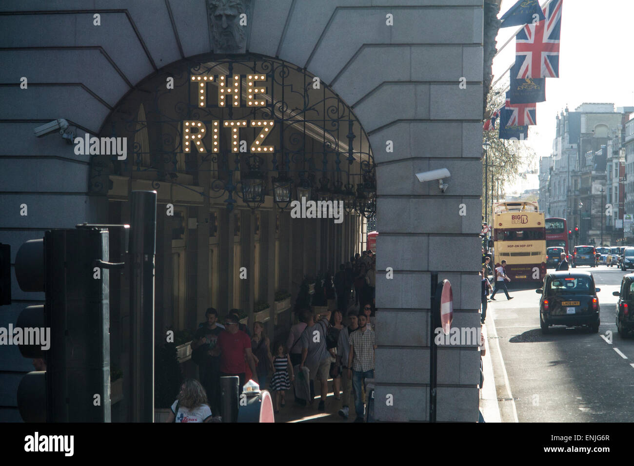 The Ritz Hotel London Stock Photo