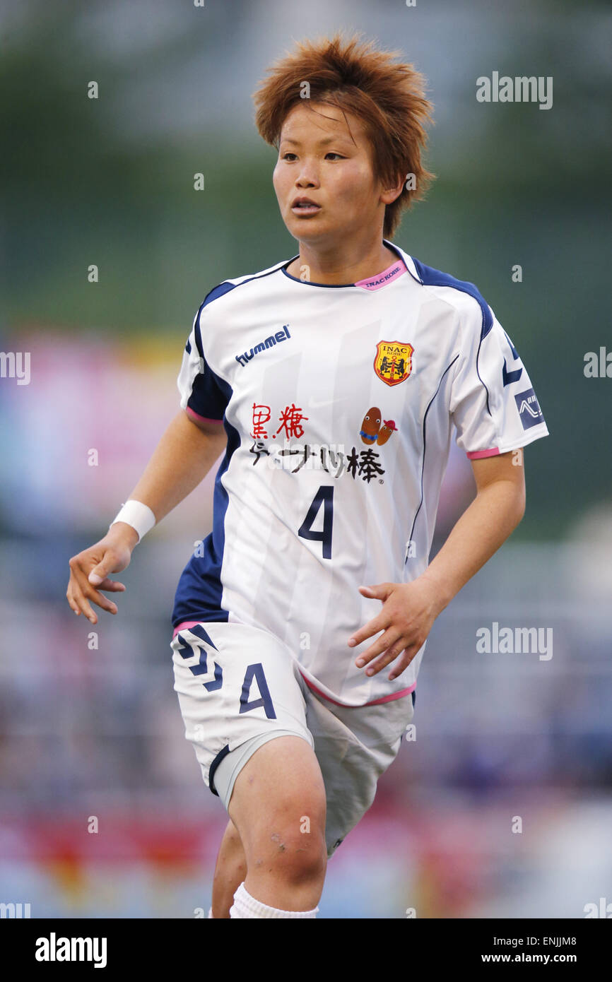 Ajinomoto Field Nishigaoka, Tokyo, Japan. 6th May, 2015. Asuna Tanaka (INAC), MAY 6, 2015 - Football /Soccer : Plenus Nadeshiko League 2015 between NTV Beleza 2-1 INAC KOBE LEONESSA at Ajinomoto Field Nishigaoka, Tokyo, Japan. © Yusuke Nakanishi/AFLO SPORT/Alamy Live News Stock Photo