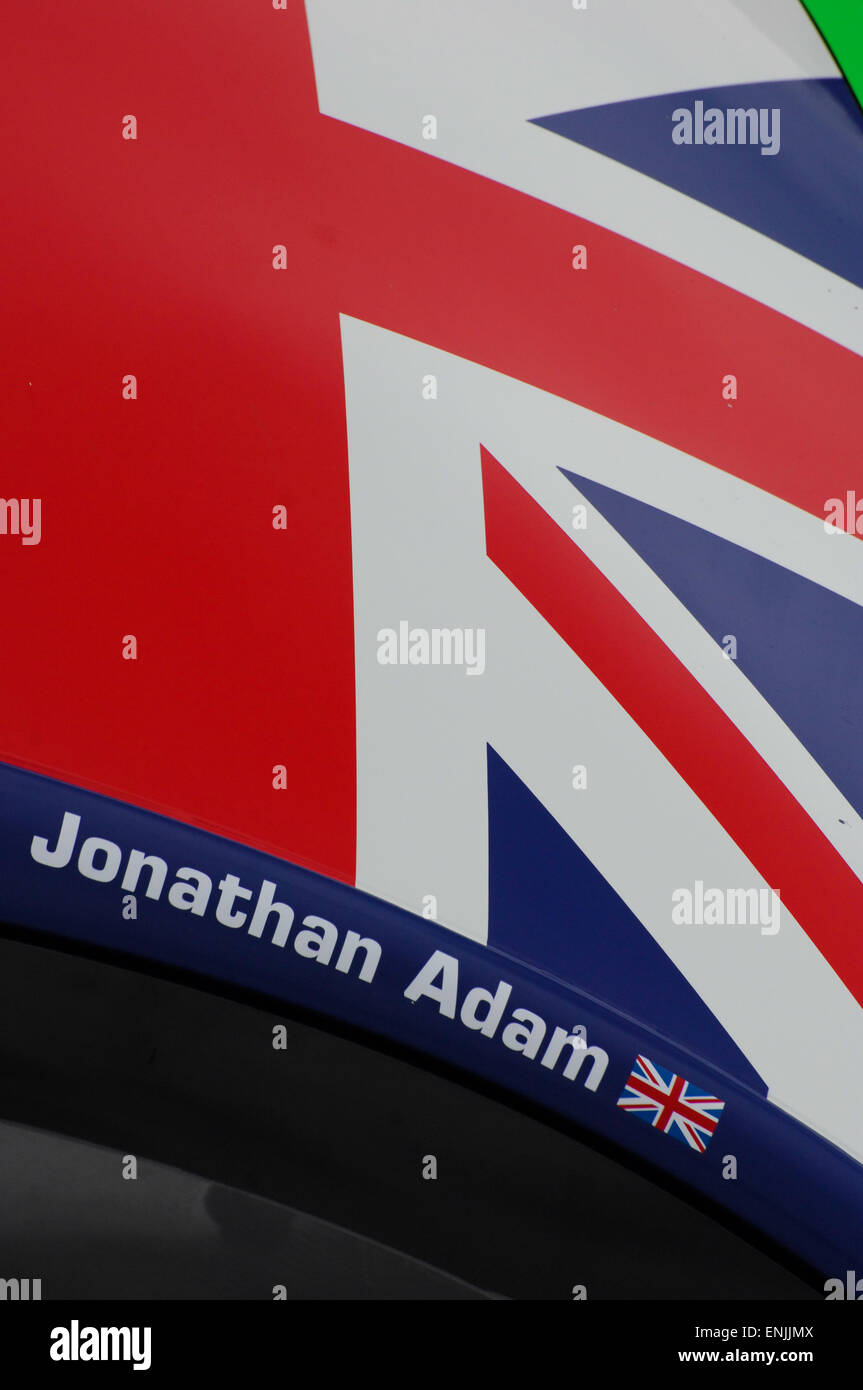 Johnathon Adam British GT racing driver Stock Photo Alamy