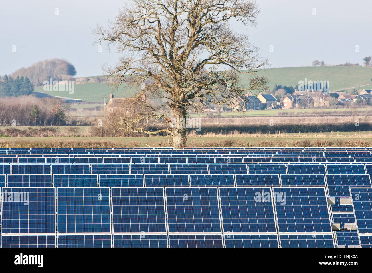 Solar panels farm hi-res stock photography and images - Alamy