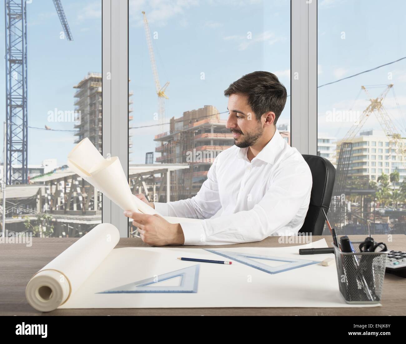 City plan architect hi-res stock photography and images - Alamy