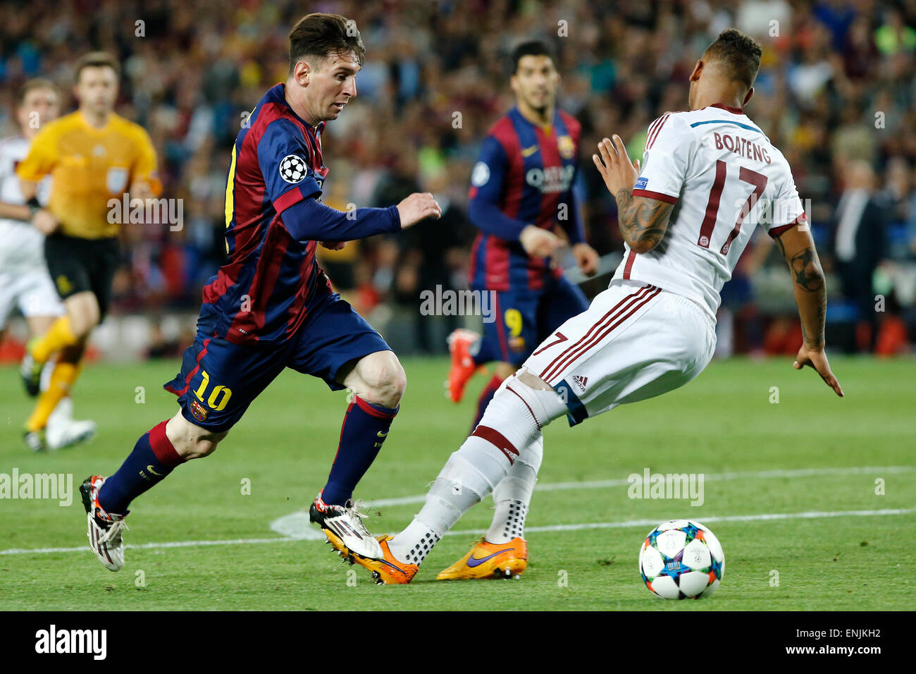 Boateng messi 2015 hi-res stock photography and images - Alamy
