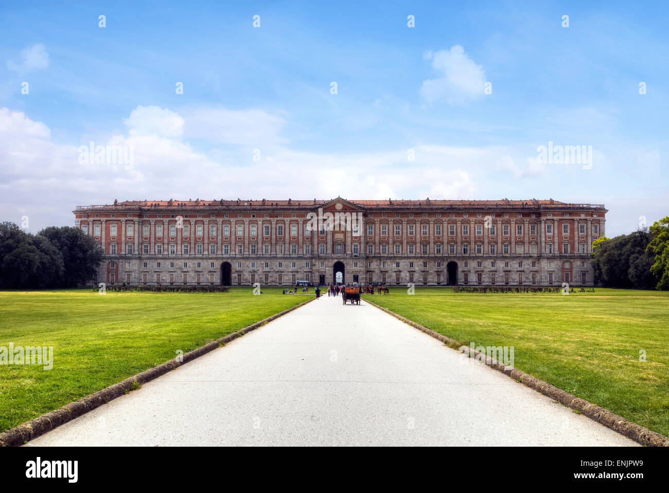 Royal Palace of Caserta, Caserta, Campania, Italy Stock Photo