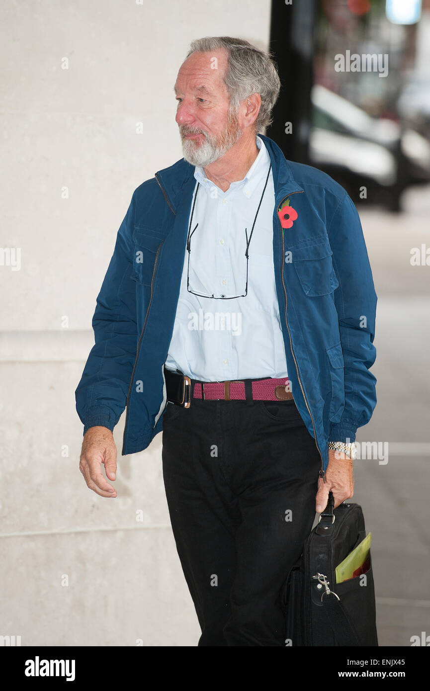 'The Andrew Marr Show' - Arrivals  Featuring: Michael Buerk Where: London, United Kingdom When: 02 Nov 2014 Stock Photo