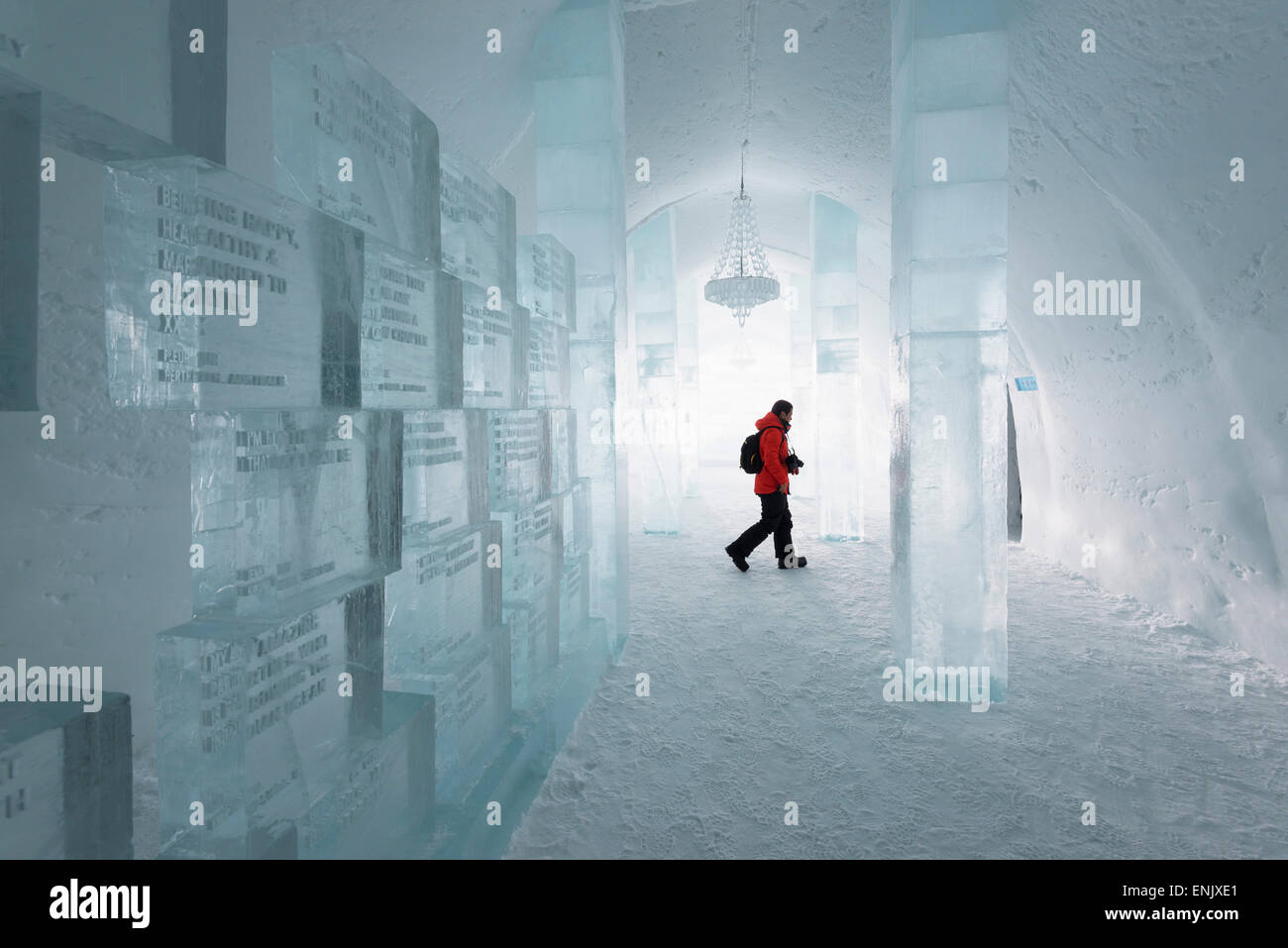 Ice Hotel, Kiruna, Lapland, Arctic Circle, Sweden, Scandinavia, Europe