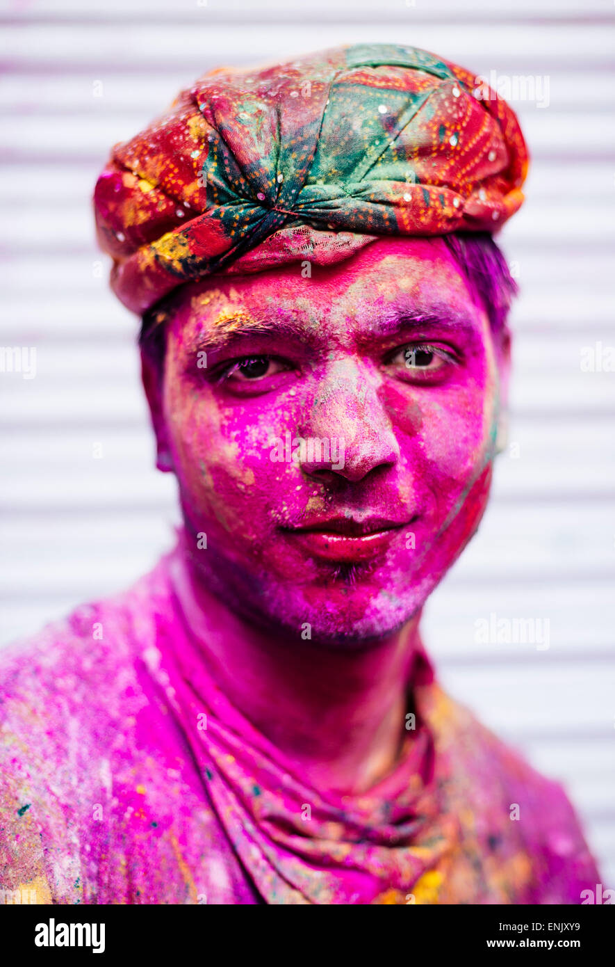 Uttar pradesh holi hi-res stock photography and images - Alamy