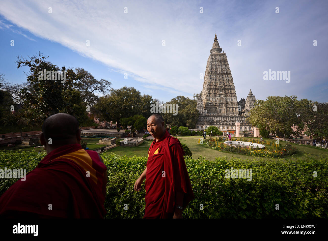 The Buddhist holy place of Bodhgaya — where the Buddha became