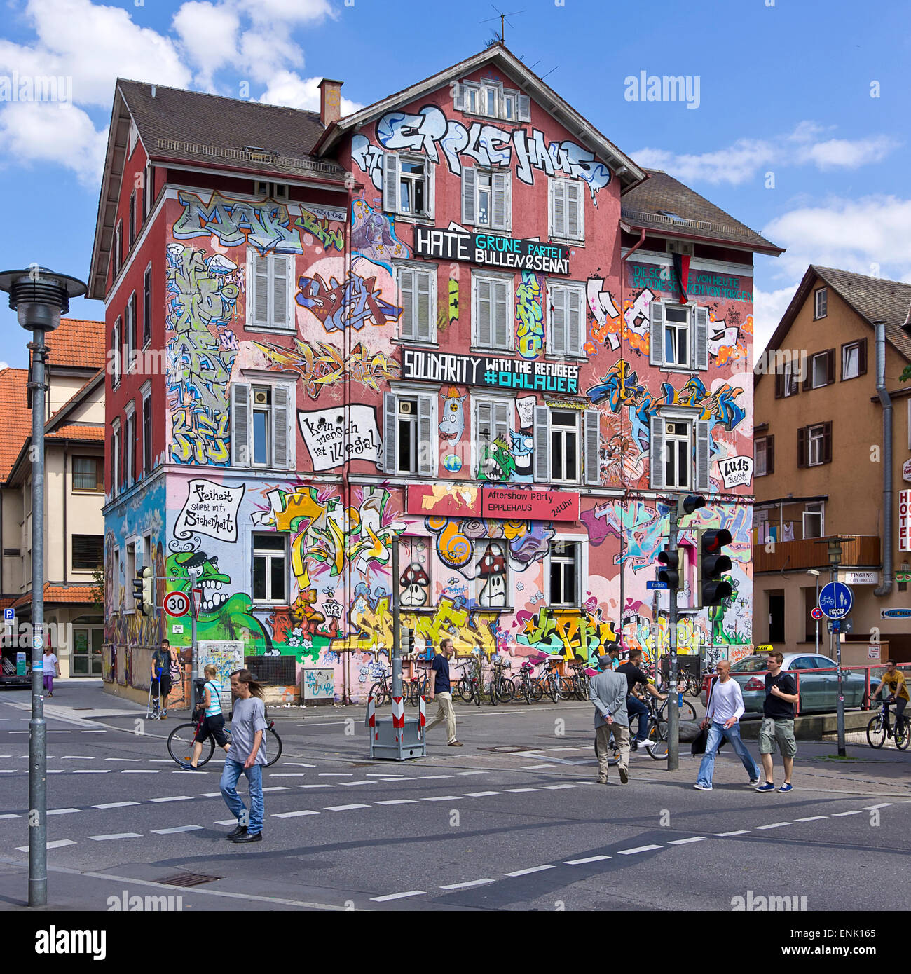 The Epplehaus House In Tubingen Germany Stock Photo 82167293 Alamy