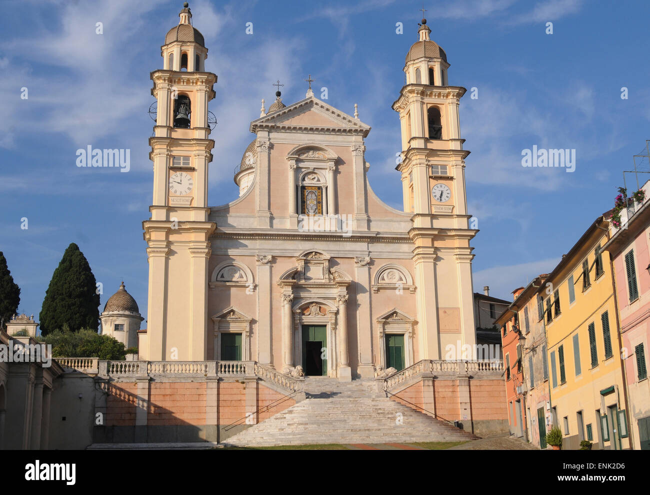 Europe , Italy ,Liguria , Lavagna , Basilica of Santo Stefano Stock Photo -  Alamy