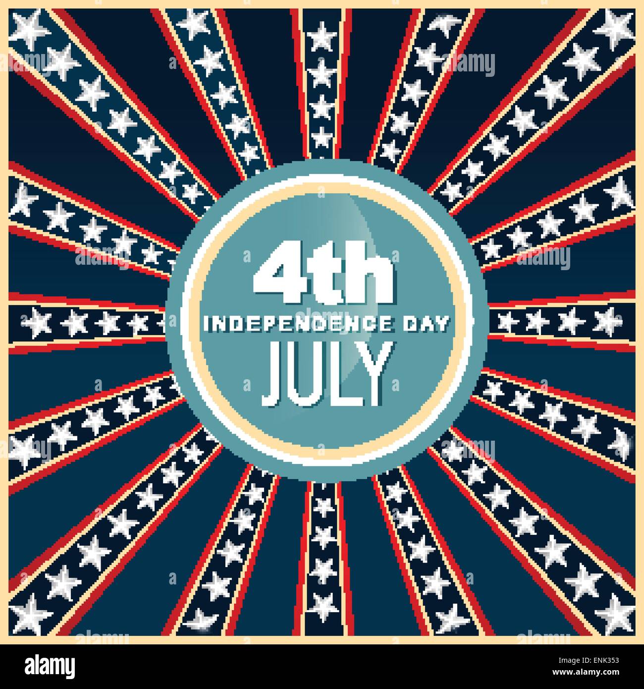 4th of july american independence day vector Stock Vector Image & Art ...