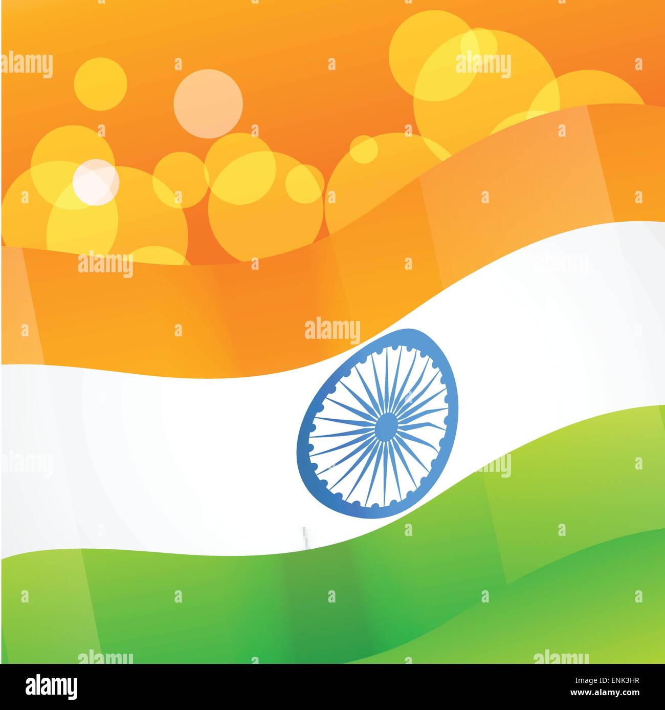 indian vector flag background illustration Stock Vector Image & Art - Alamy