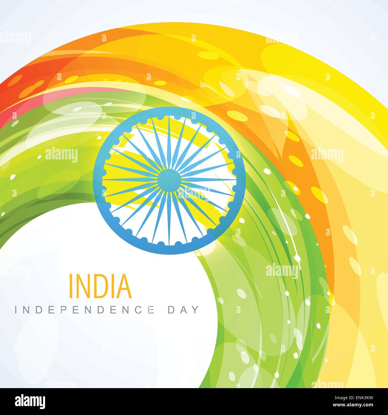 indian vector flag in wave style background Stock Vector Image & Art ...