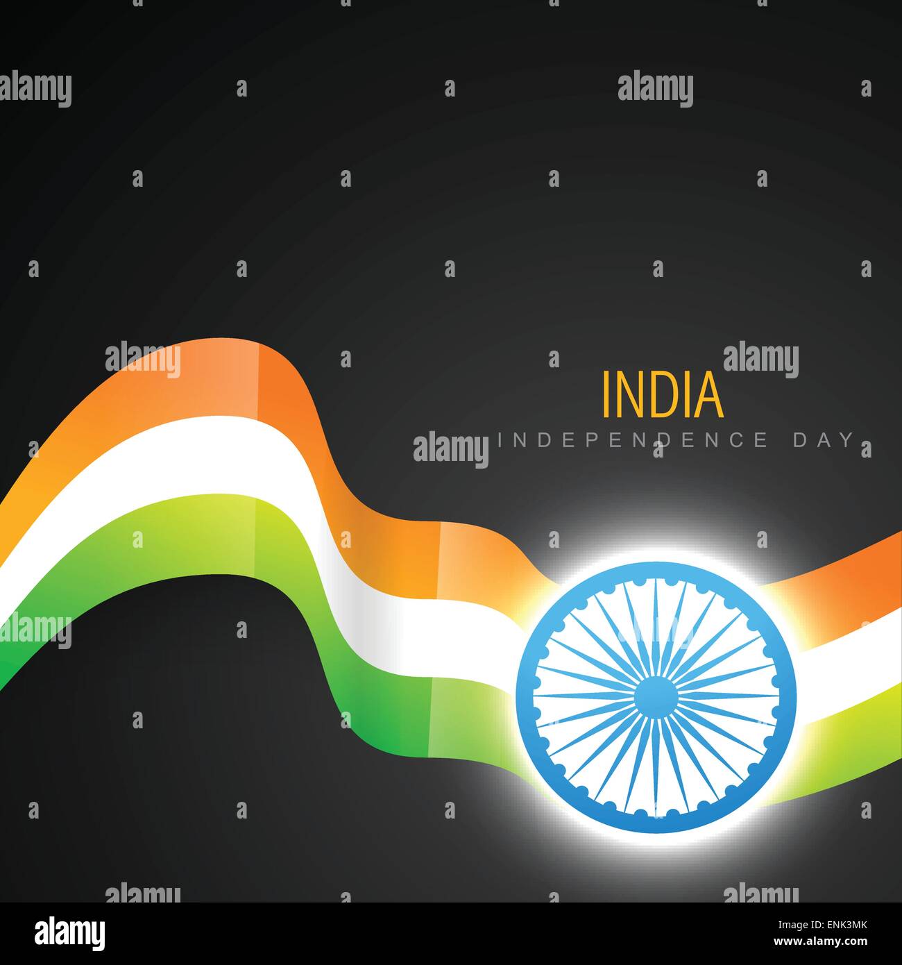 stylish indian vector flag design art Stock Vector Image & Art - Alamy