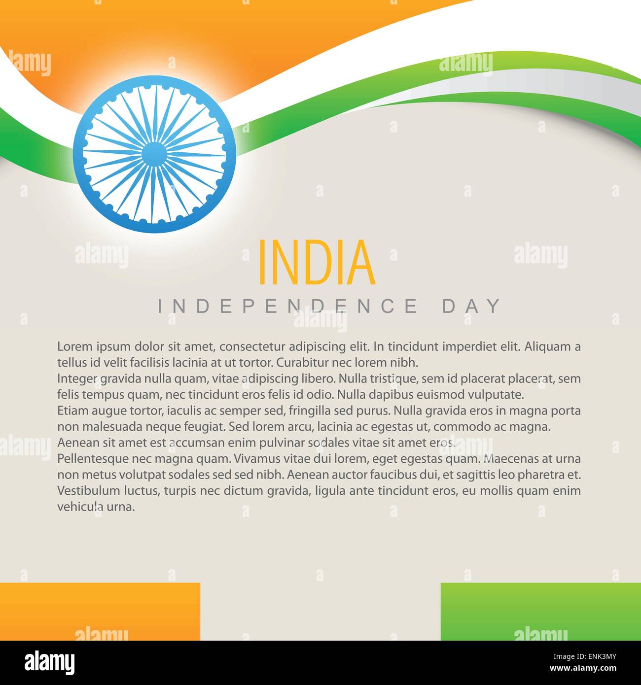 beautiful indian vector flag design art Stock Vector Image & Art - Alamy