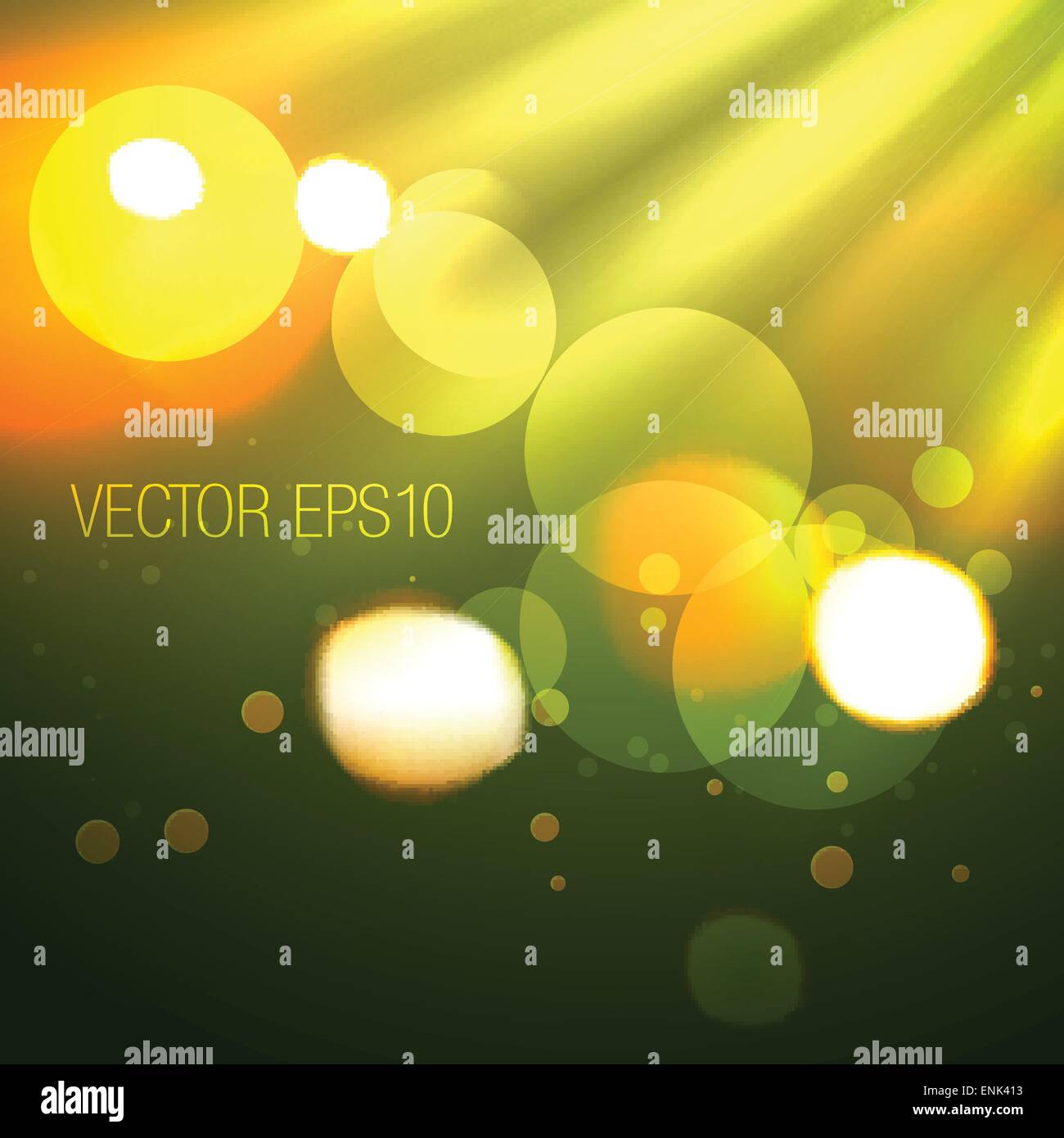 Abstract bokeh lights colorful background Stock Vector Images - Alamy