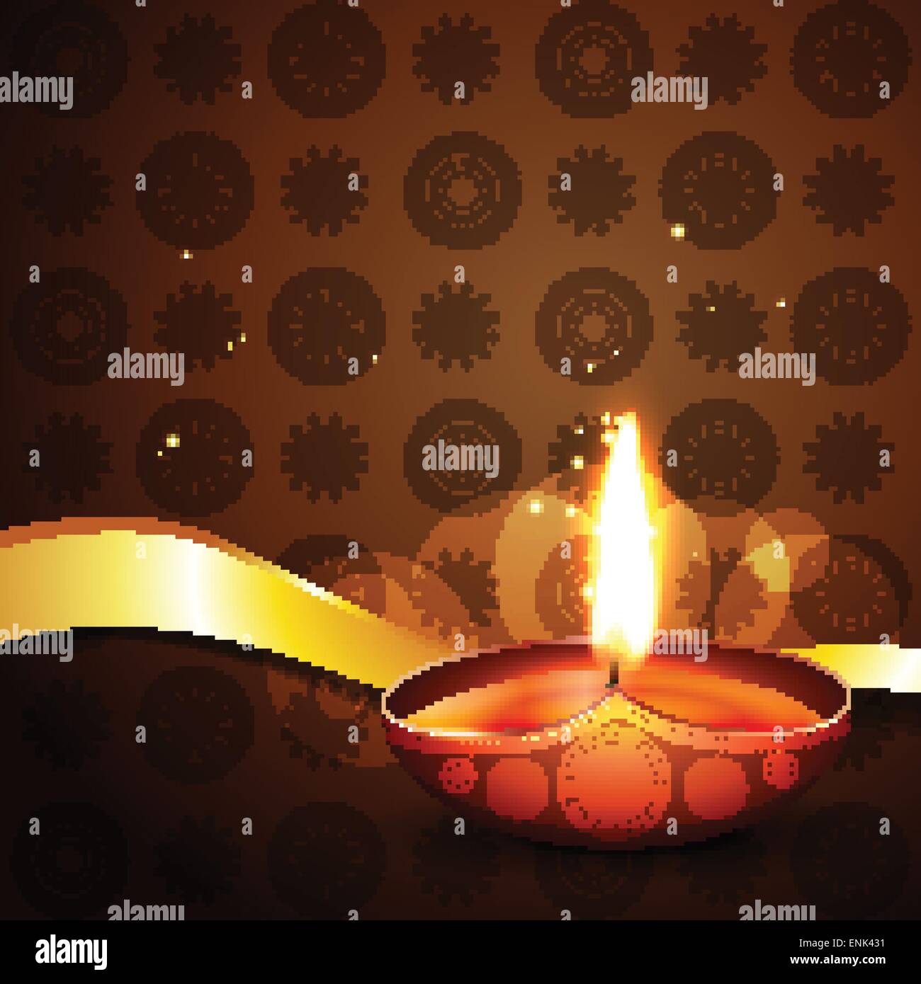 Beautiful diwali vector diya illustration hi-res stock photography and  images - Page 13 - Alamy