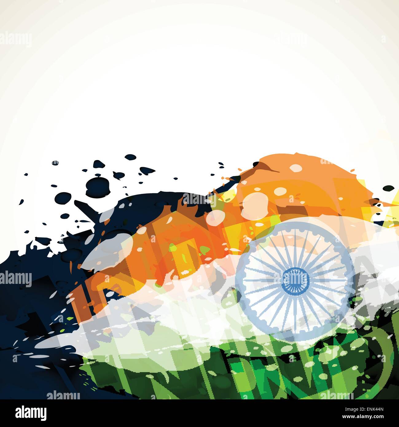 Vector grunge style indian flag hi-res stock photography and images - Alamy