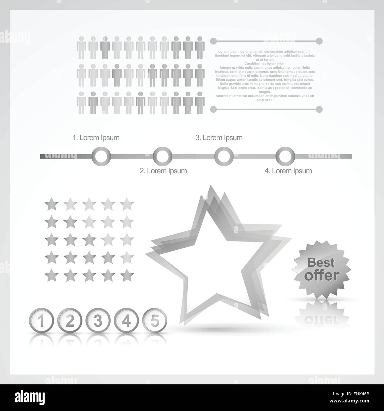 vector web elements set Stock Vector Image & Art - Alamy