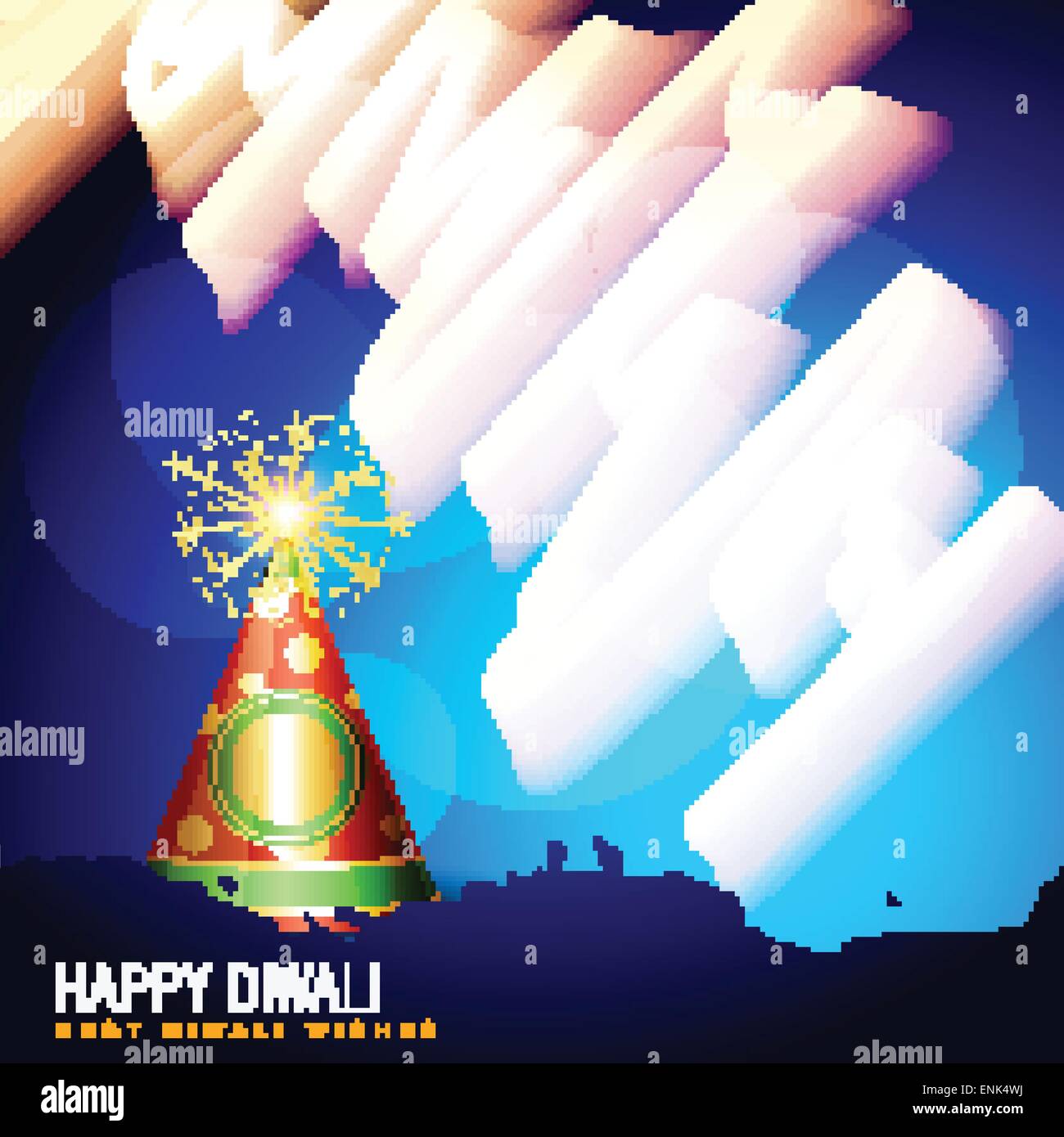 vector diwali cracker design illustration Stock Vector Image & Art Alamy