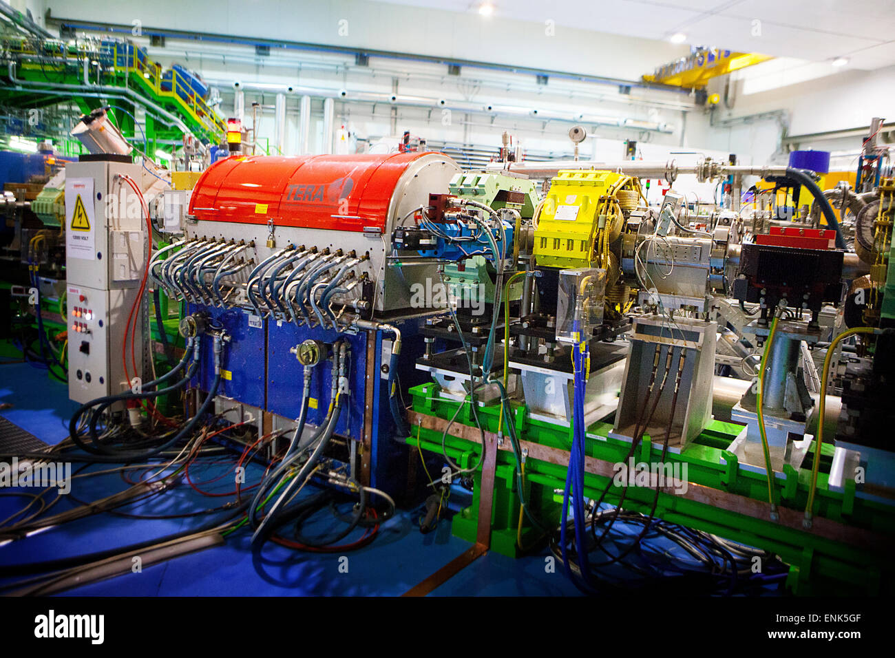 Hadron therapy Stock Photo