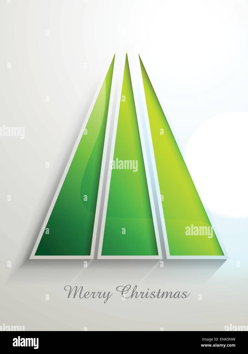 stylish vector creative christmas tree design Stock Vector Image & Art ...