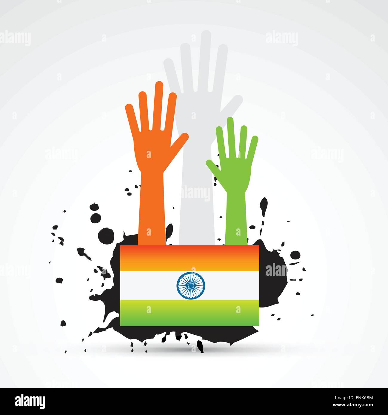 Indian flag raising hires stock photography and images Alamy