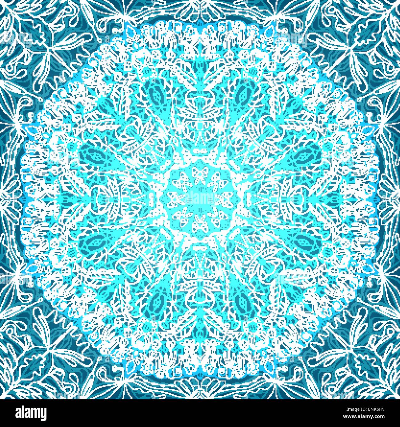 blue lace background vector illustration. eps 10 Stock Vector Image