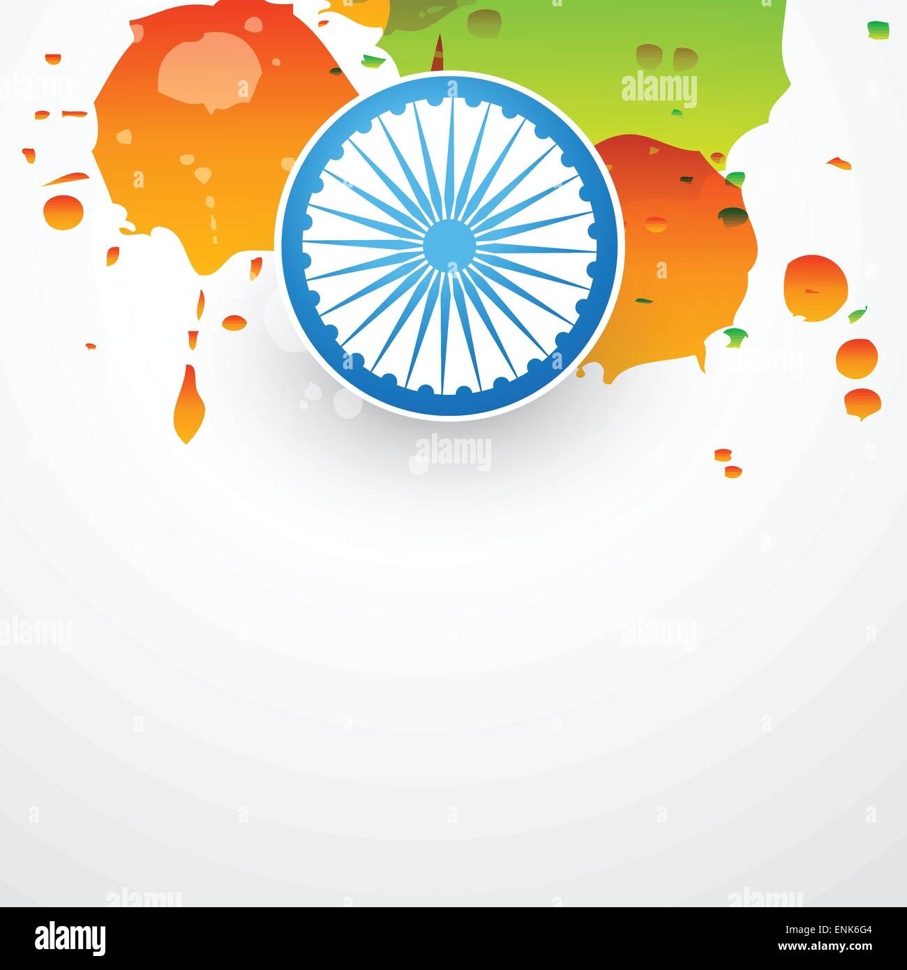vector grungy illustration of indian flag Stock Vector Image & Art - Alamy