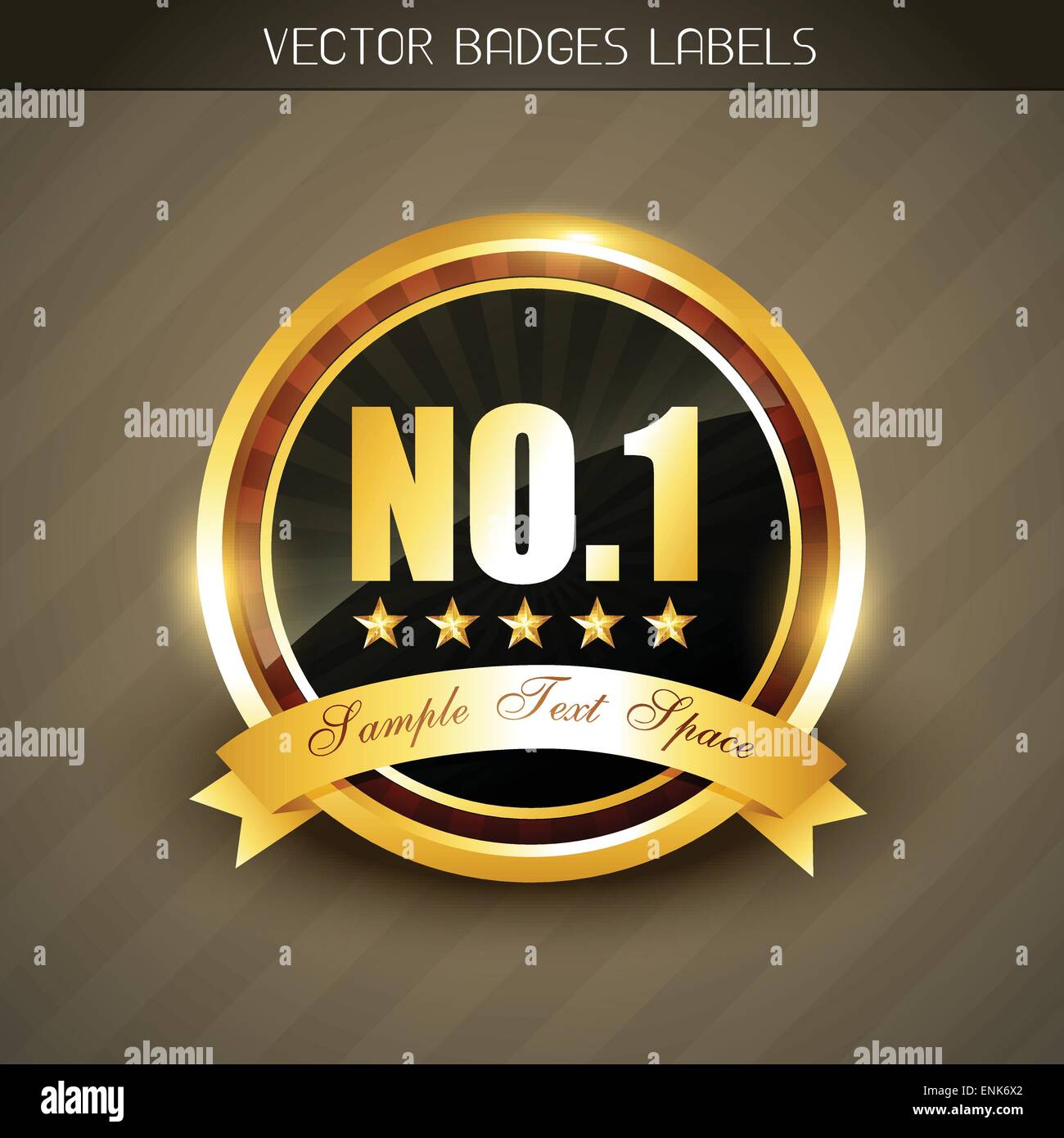 winner no.1 golden style label Stock Vector Image & Art - Alamy