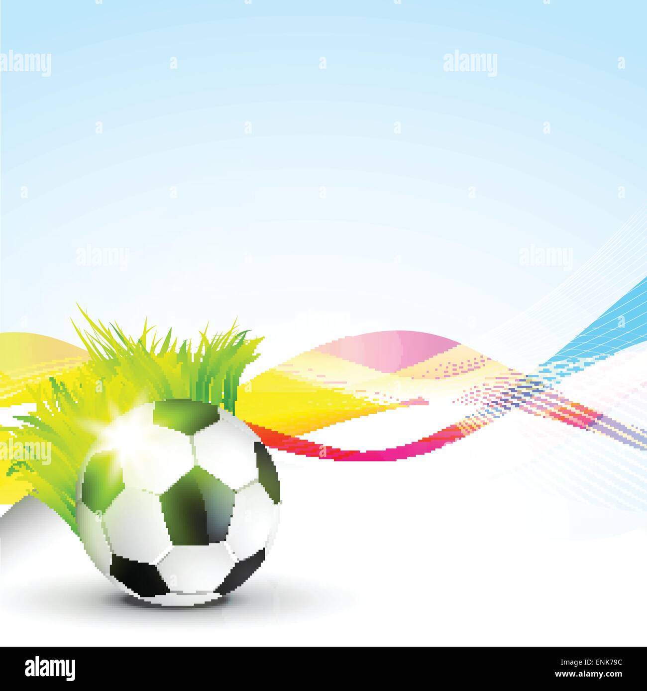 vector abstract football background illustration Stock Vector Image ...