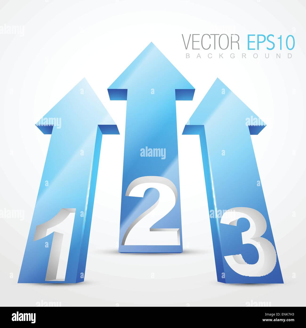 vector illustration of 3d arrow Stock Vector Image & Art - Alamy