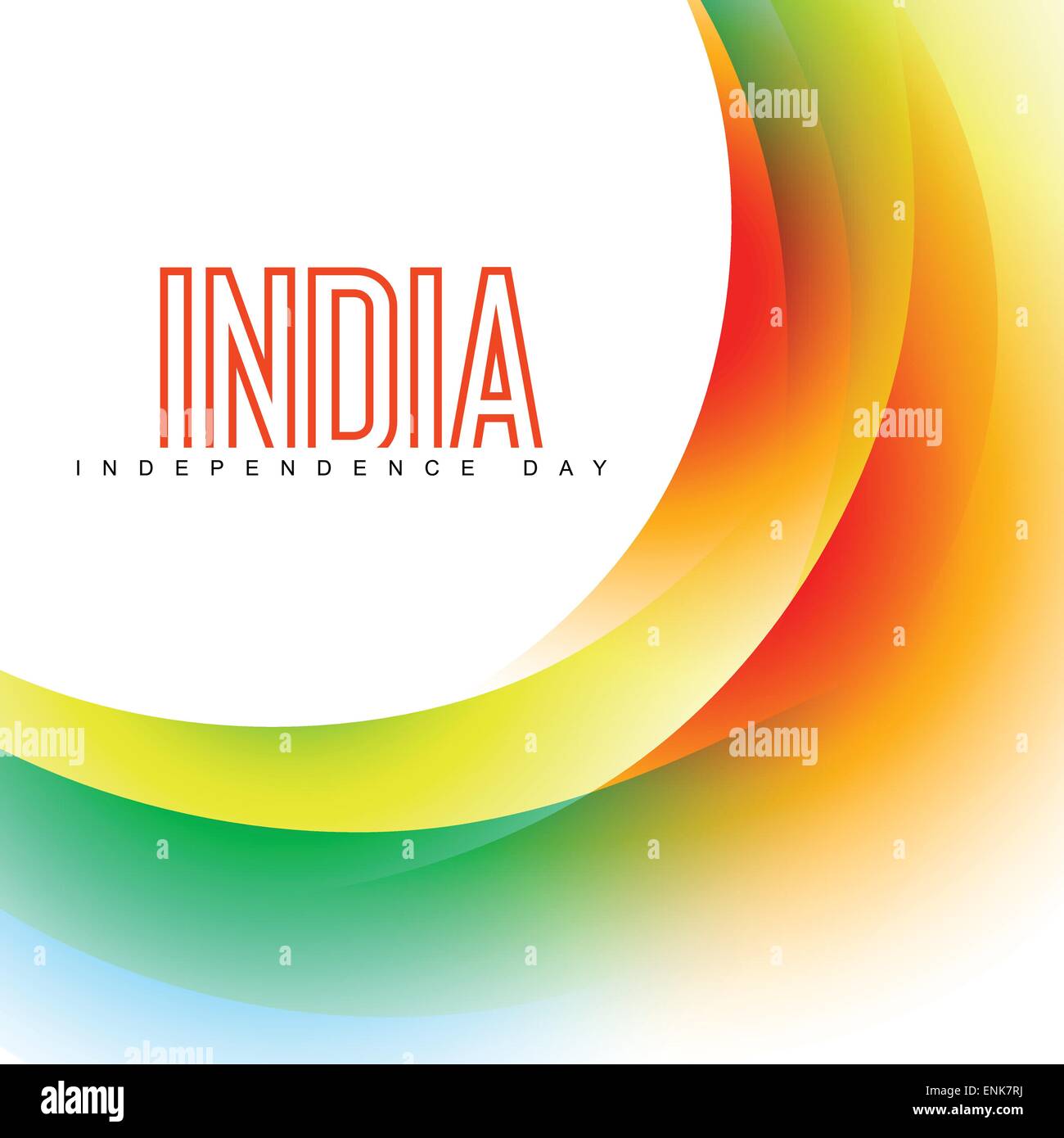 wave style vector indian flag background Stock Vector Image & Art - Alamy