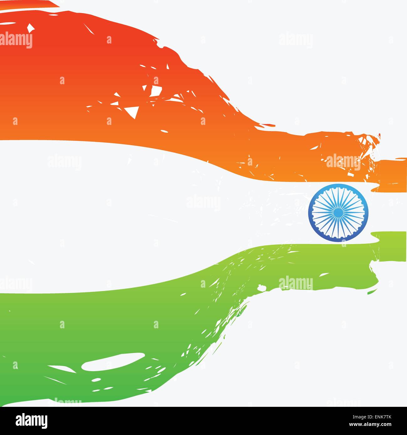 wave style indian flag background Stock Vector Image & Art - Alamy