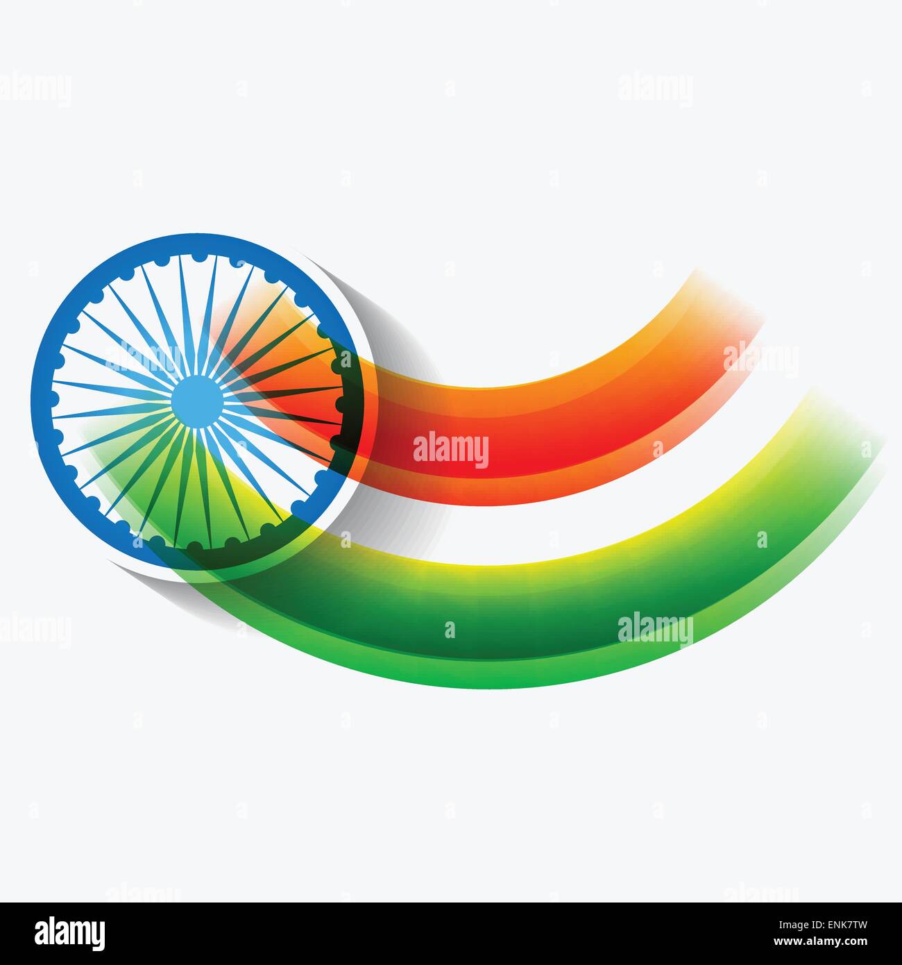 beautiful indian flag background design Stock Vector Image & Art ...