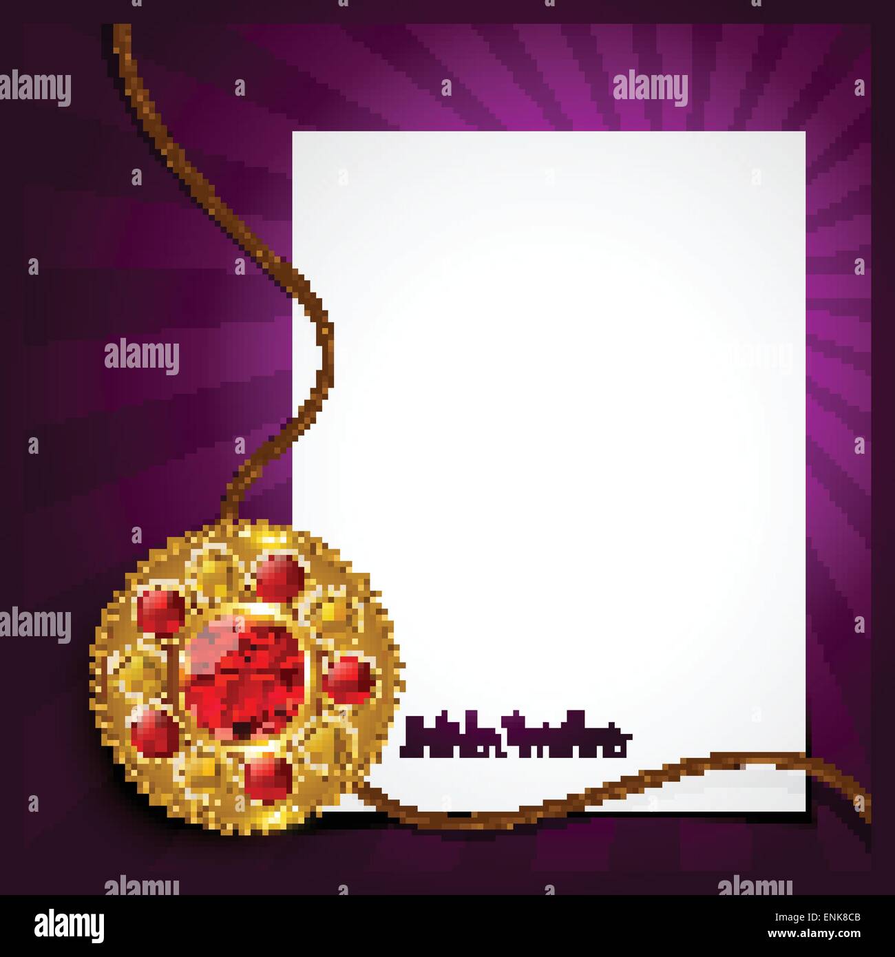 vector creative raksha bandhan background Stock Vector Image & Art - Alamy