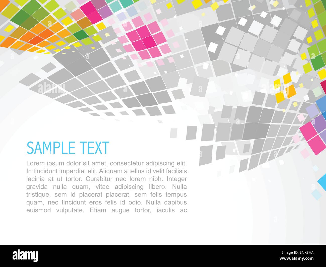 vector illustration of mosaic wave background Stock Vector Image & Art ...