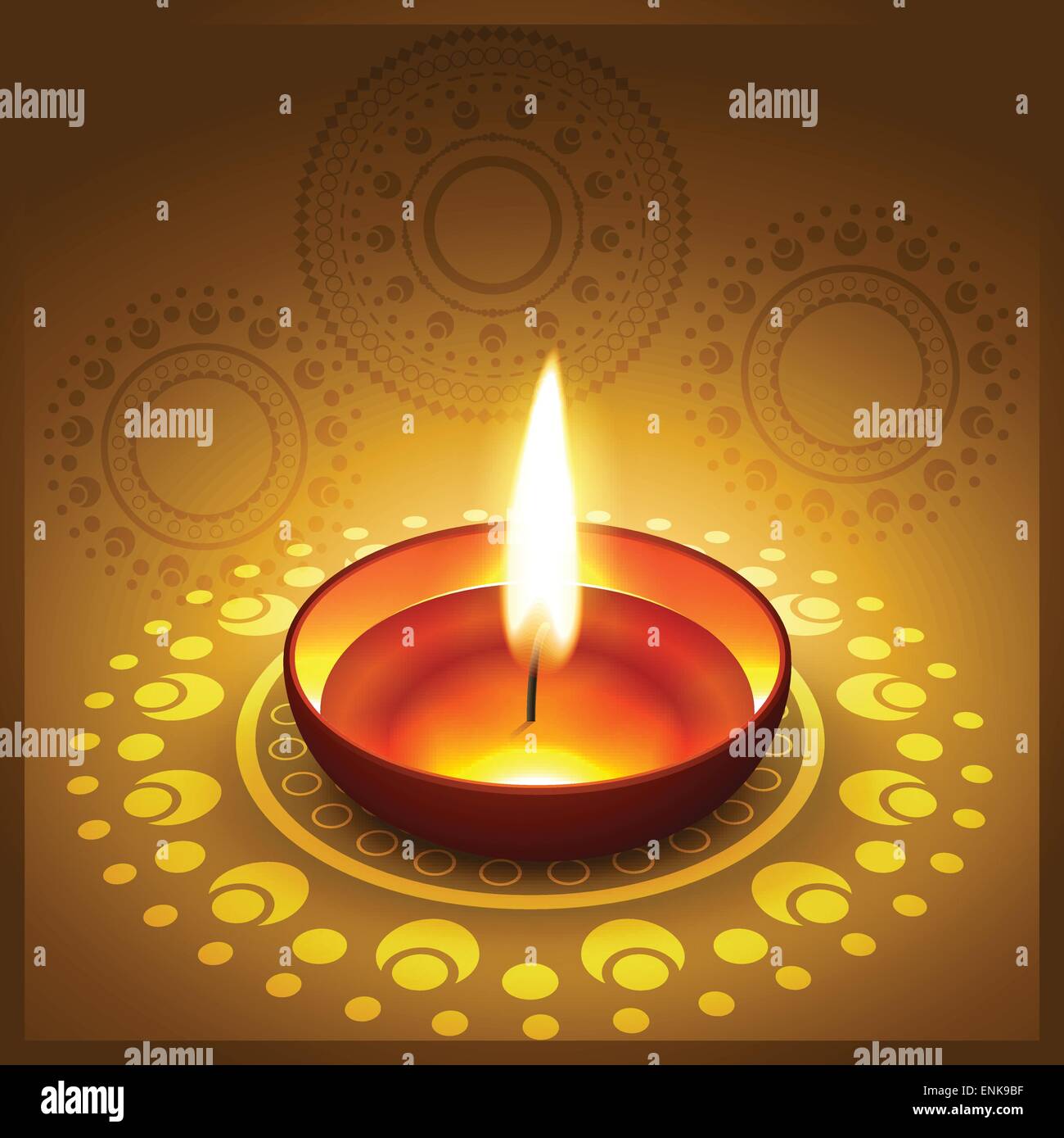 Creative diwali diya vector design hi-res stock photography and ...