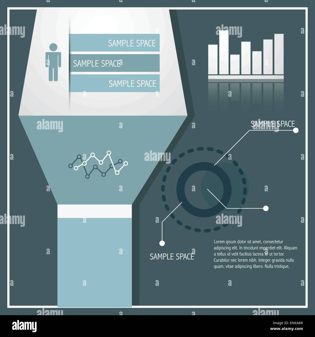 vector stylish infographic illustration Stock Vector Image & Art - Alamy