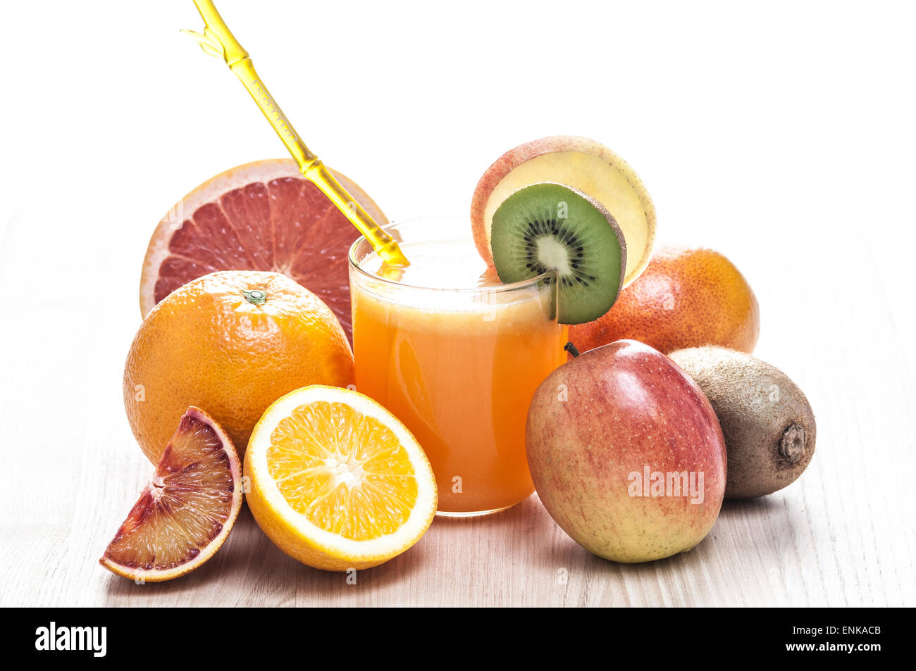 Fruit juice Stock Photo