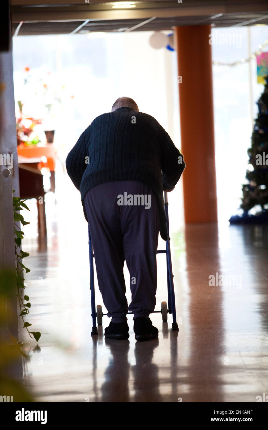 Home for the aged Stock Photo