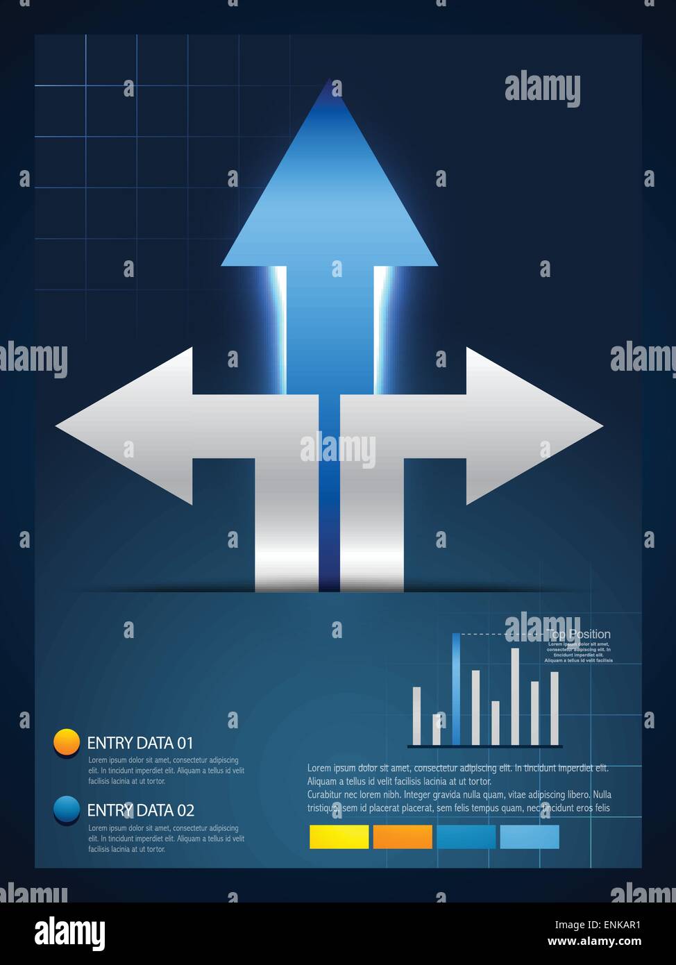 vector creative arrow infographic template Stock Vector Image & Art - Alamy