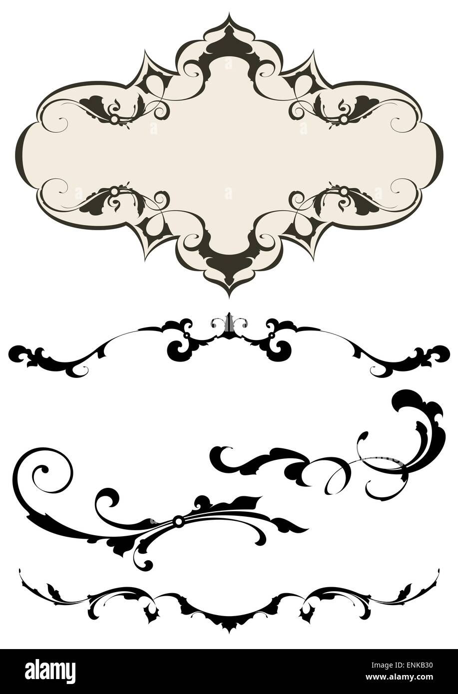 Old style design element Stock Vector Image & Art - Alamy