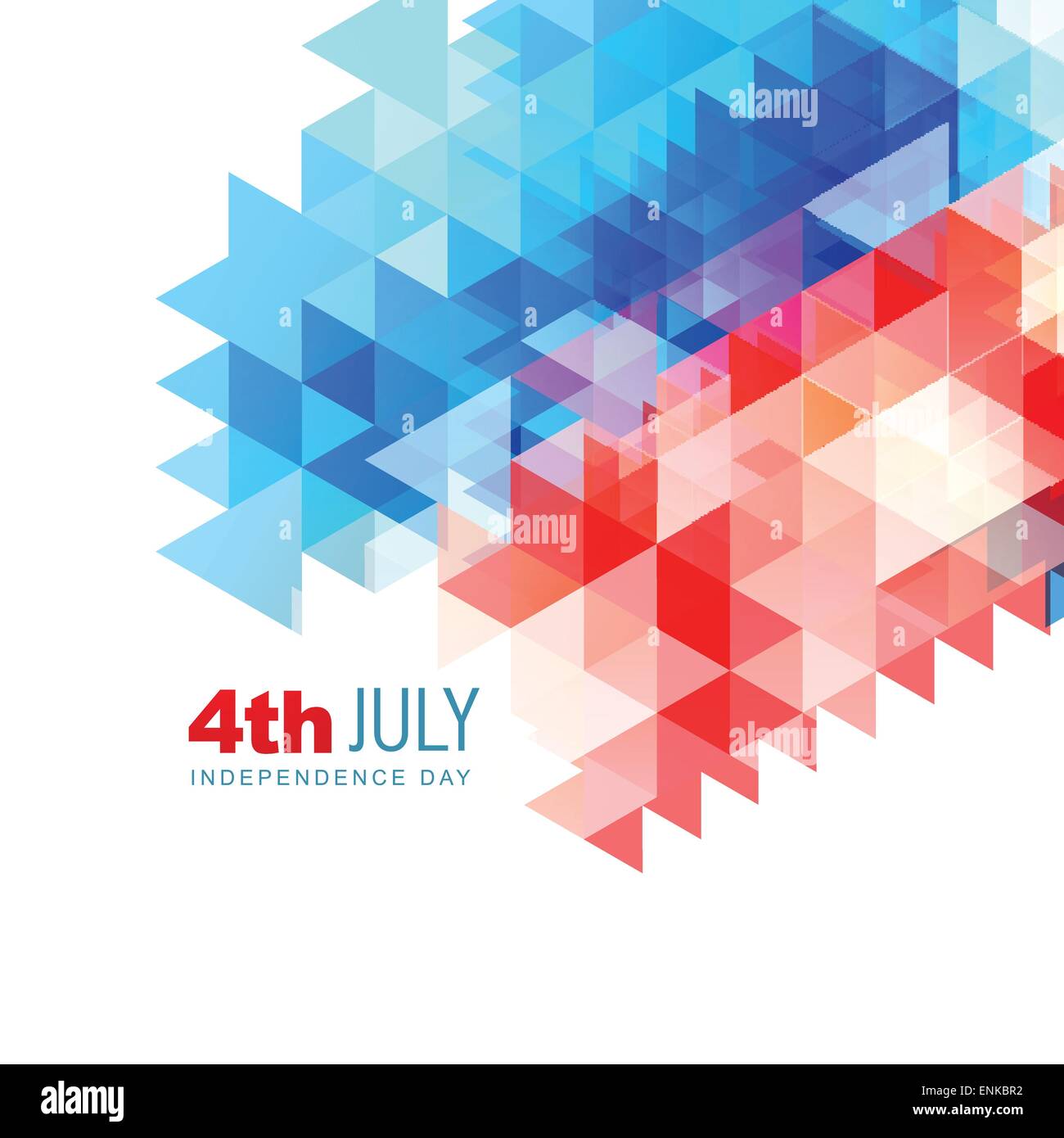 vector abstract 4th of july independence day background Stock Vector ...