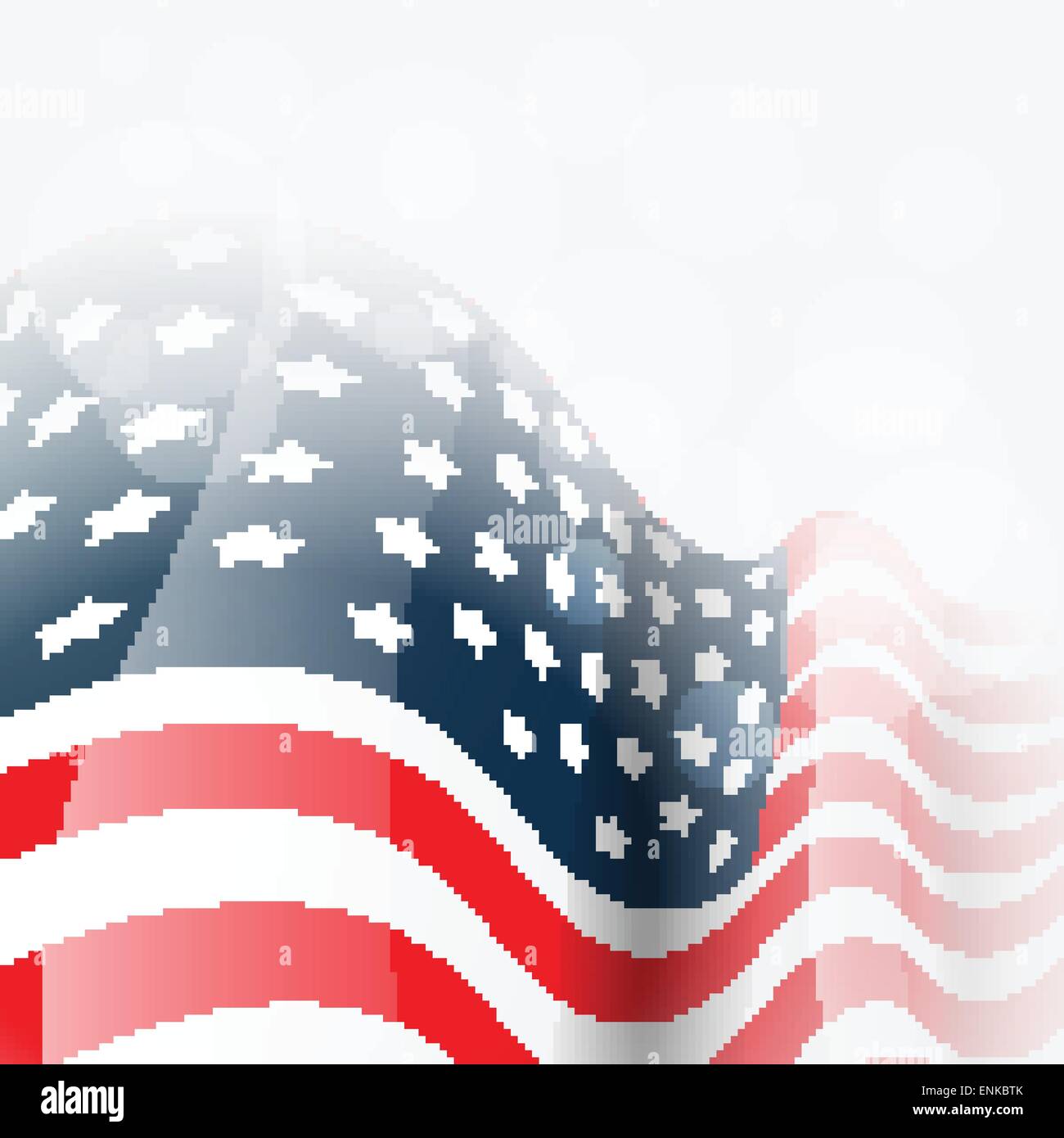 vector american flag background illustration Stock Vector Image & Art ...