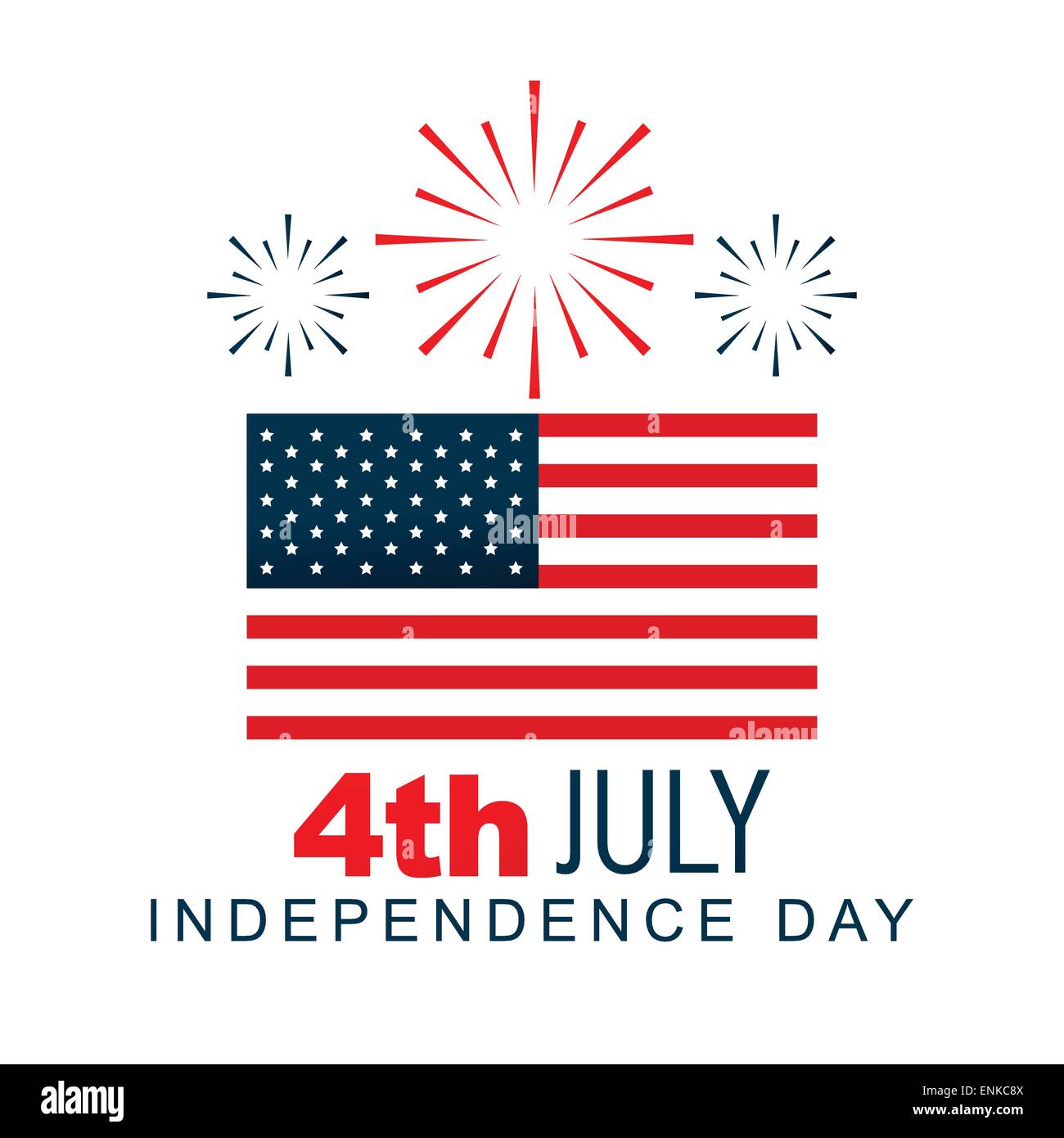 American 4th july vector Stock Vector Images - Alamy