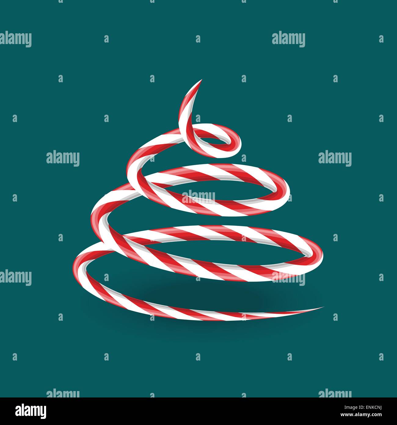 vector creative christmas tree design Stock Vector Image & Art - Alamy