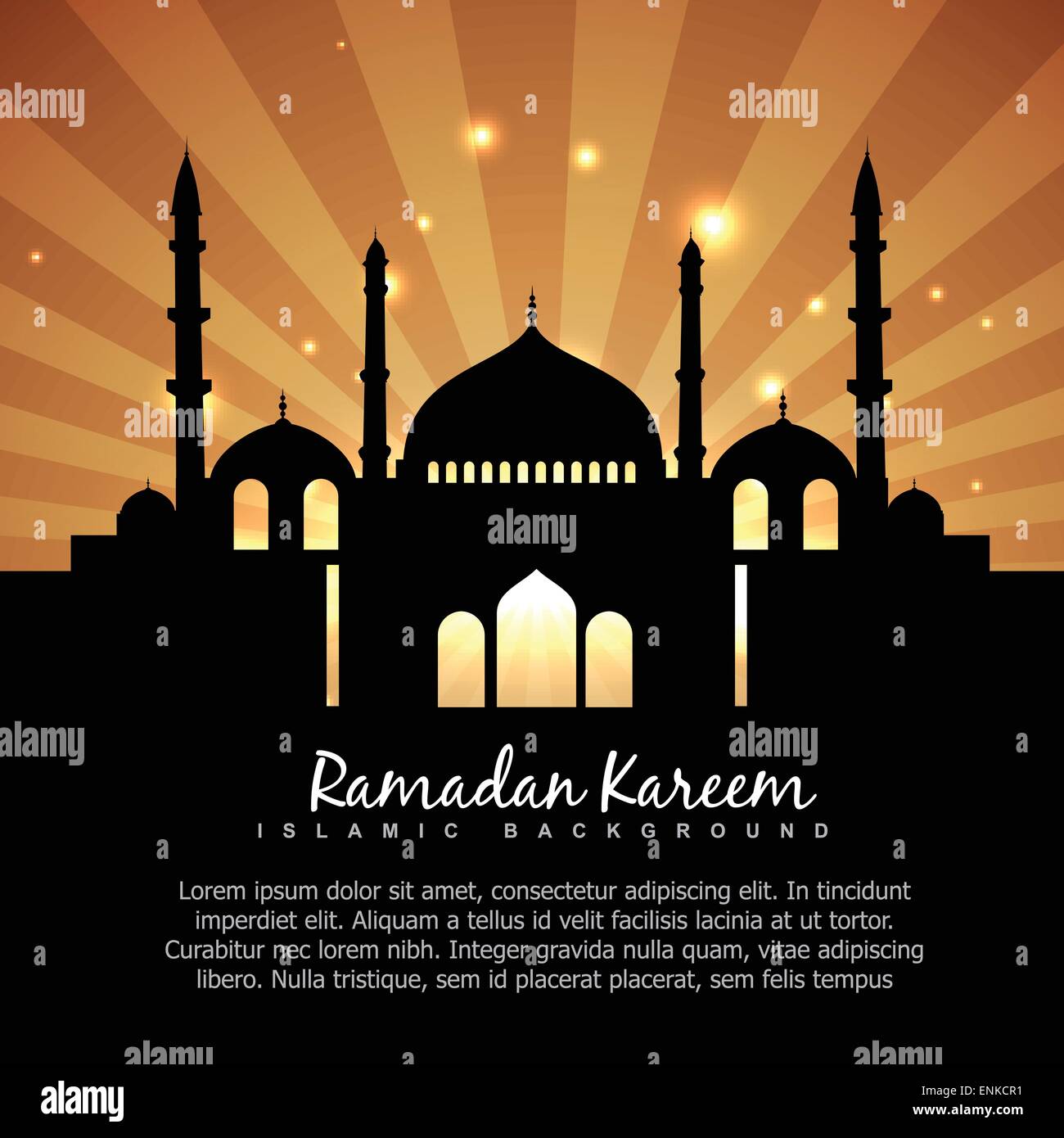 beautiful ramdan kareem islamic background Stock Vector Image & Art - Alamy