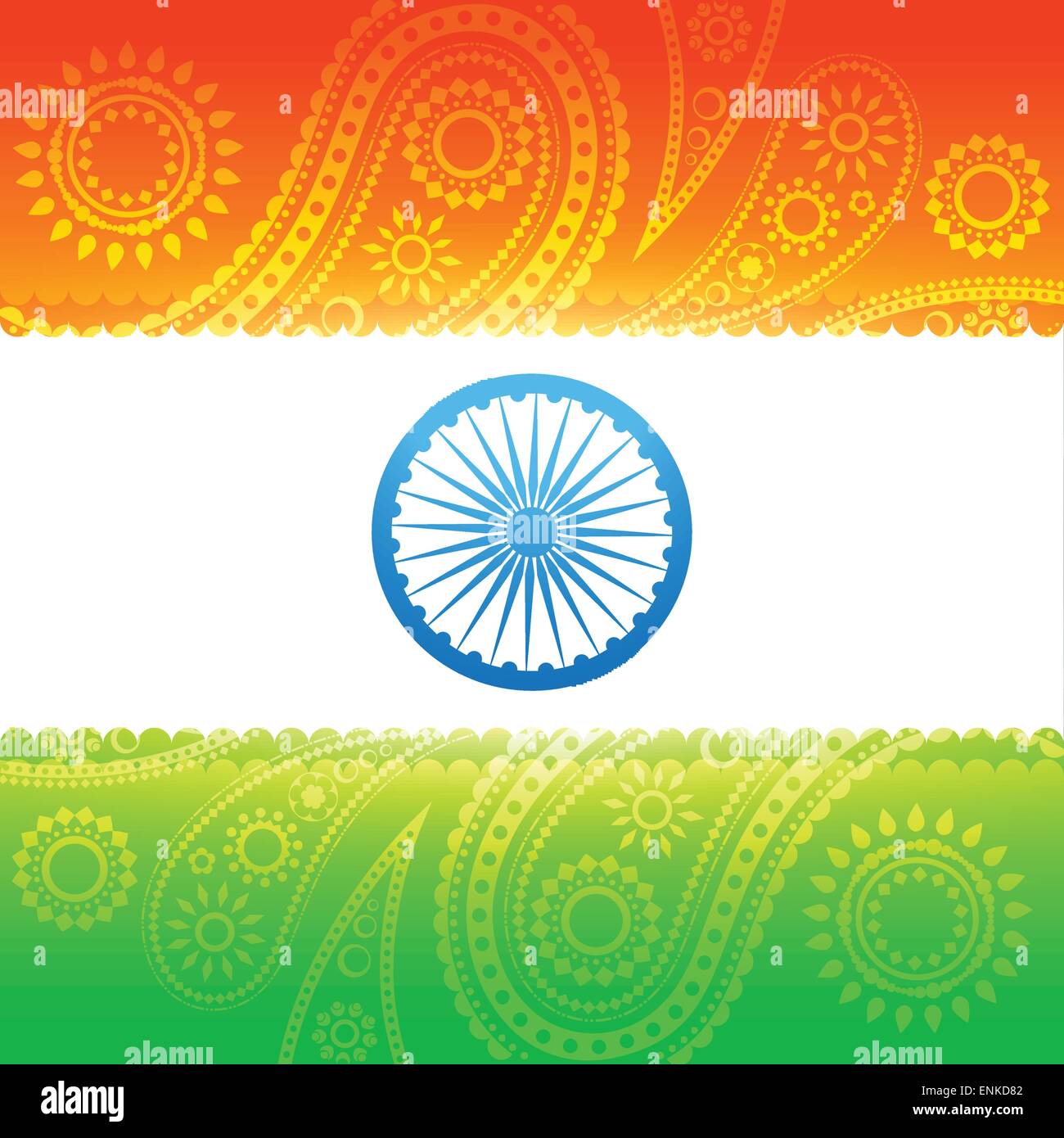 beautiful indian flag vector background Stock Vector Image & Art ...
