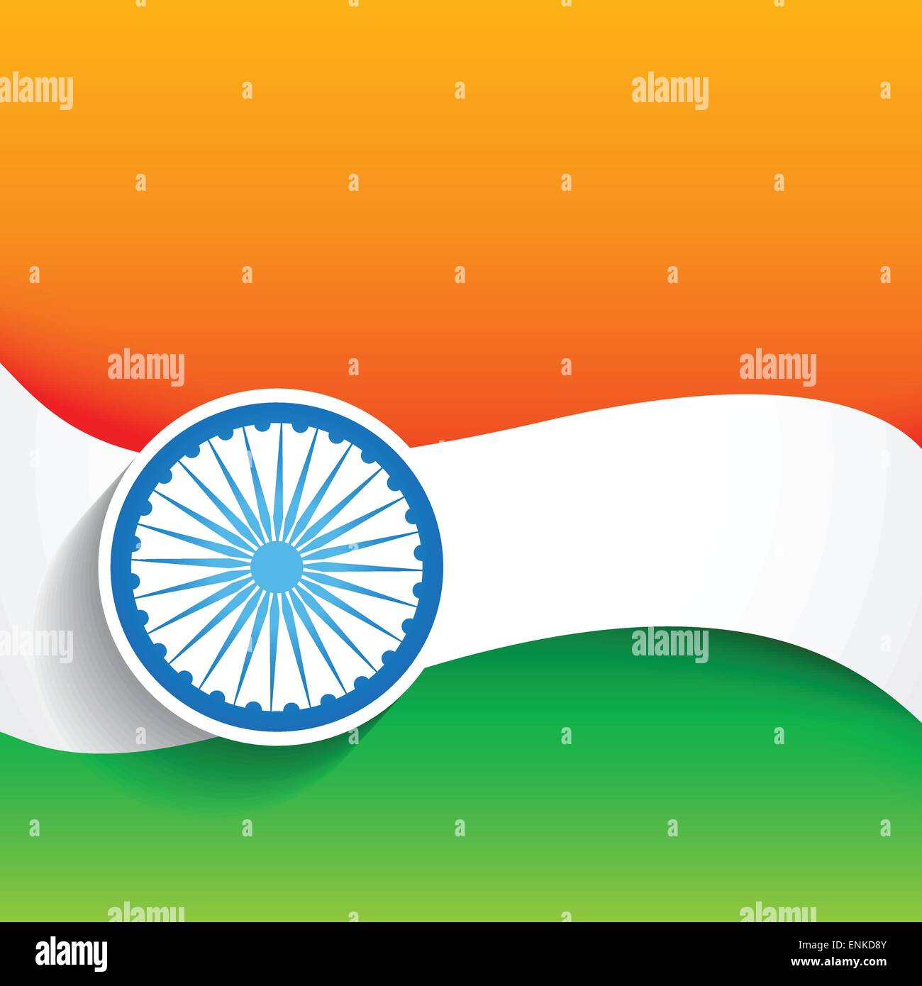 beautiful stylish indian flag design Stock Vector Image & Art - Alamy