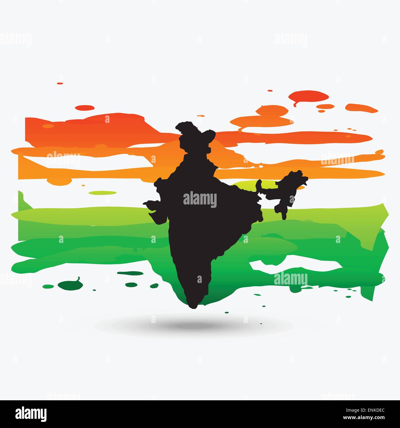 vector patriotic indian flag design Stock Vector Image & Art - Alamy